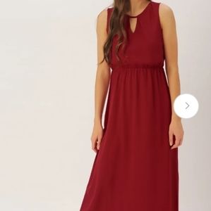 Maroon Long Dress